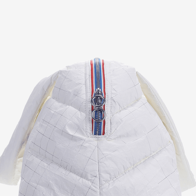 Puffy Sports Bag (White)
