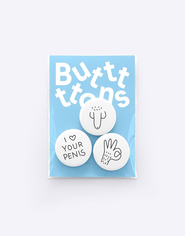 I Love Your Penis BUTTons
