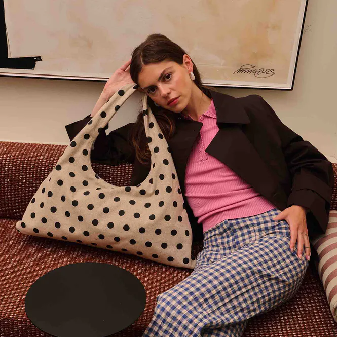 Hovedbilde Dots Oversized Shopper 