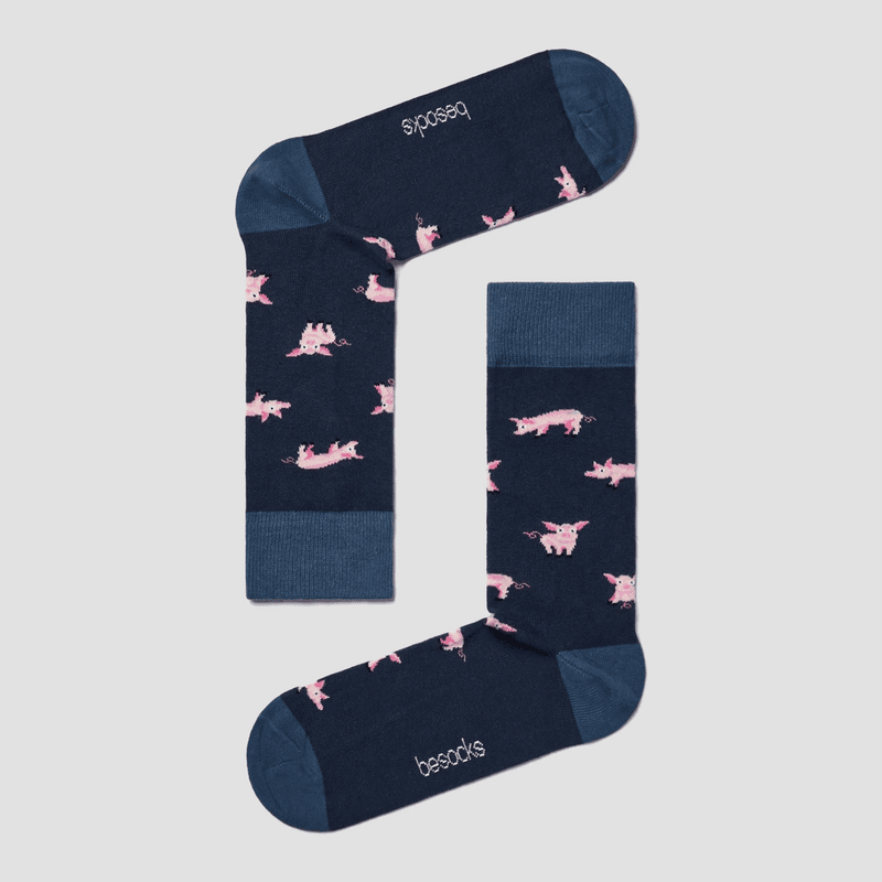 Pig Bomullsokker (Navy)