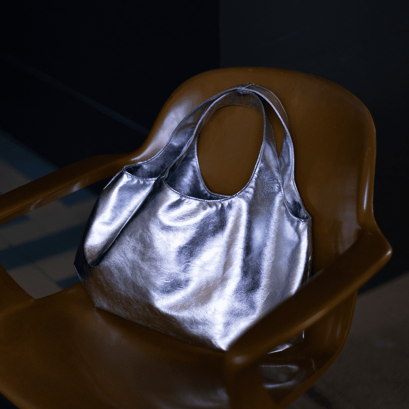 Bold Håndveske (Metallic Silver)