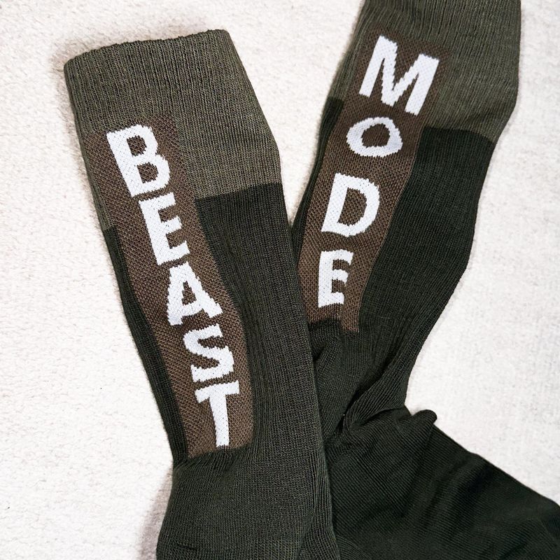 Beast Mode Camo Tennissokker