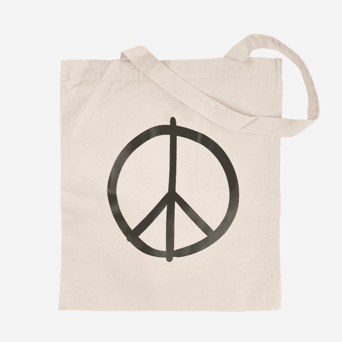 Bilde av Peace Sign Totebag