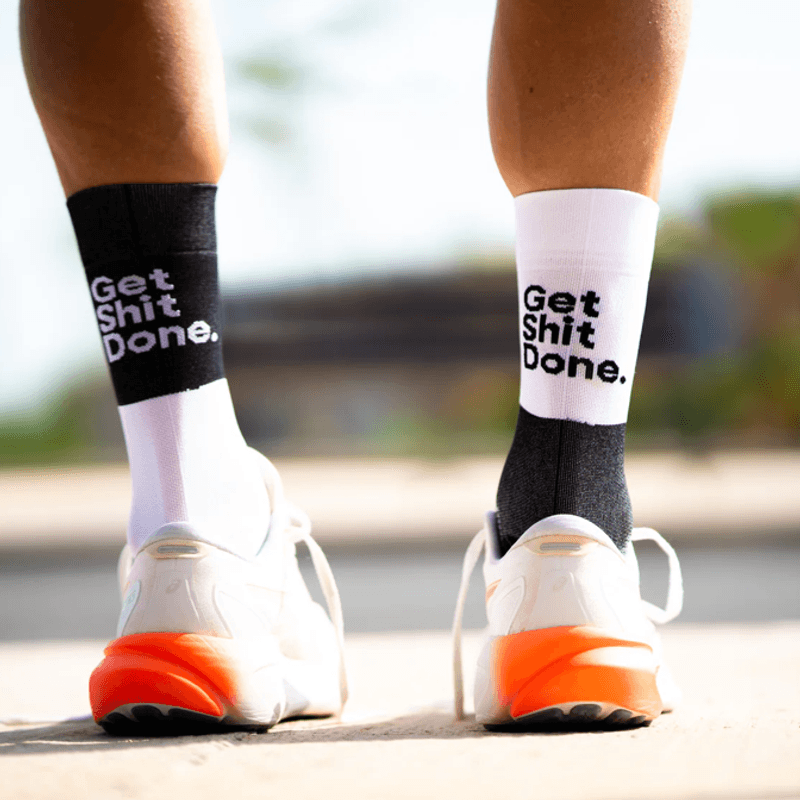 Get Shit Done Sort Løpesokker