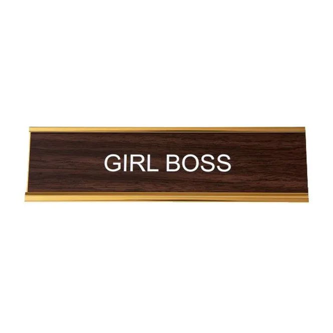 Hovedbilde Girl Boss Kontorskilt