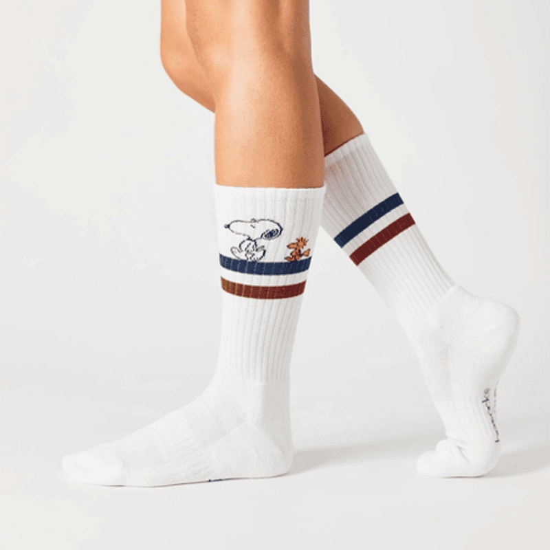Snoopy Stripes Tennissokker