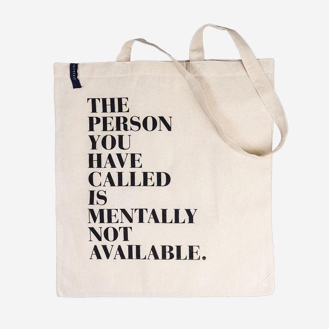 Hovedbilde Mentally Not Available Totebag (Natur)